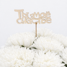 Топпер "Ты моё счастье"