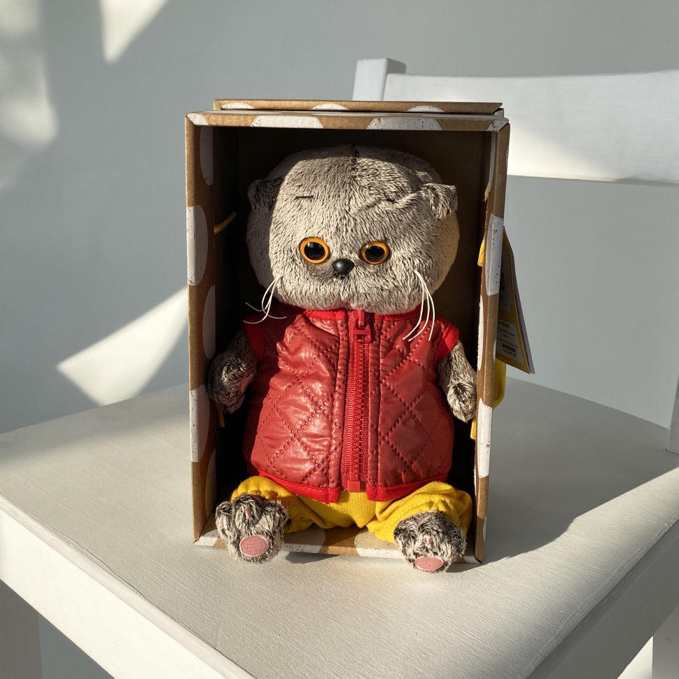 Басик в красной куртке