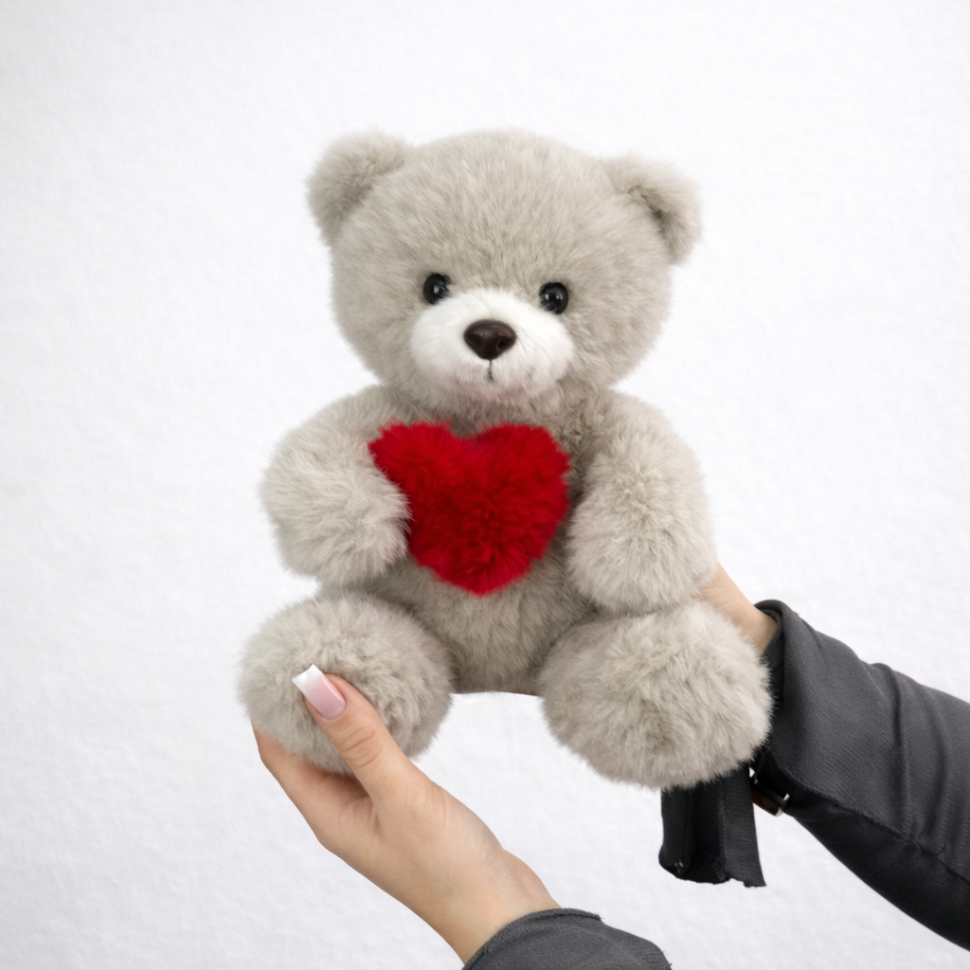 Мишка с сердцем