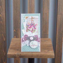 Конверт ручной работы "С Днём Роджения"