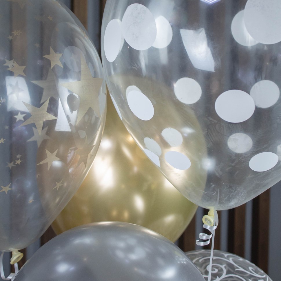 Шар гелиевый  с орнаментом