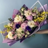 Авторский букет "Фиолетовый контраст"