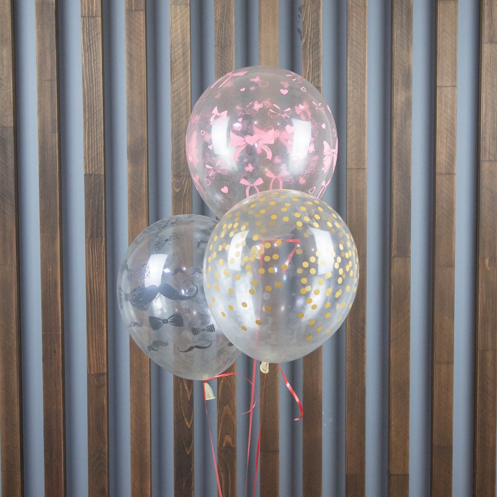 Шар гелиевый  с рисунком ( Ассорти )