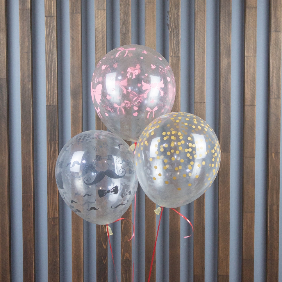 Шар гелиевый  с рисунком ( Ассорти )